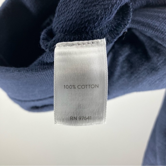 NWT J. JILL Full Leg Cropped Navy Pants XL - Picture 4 of 5